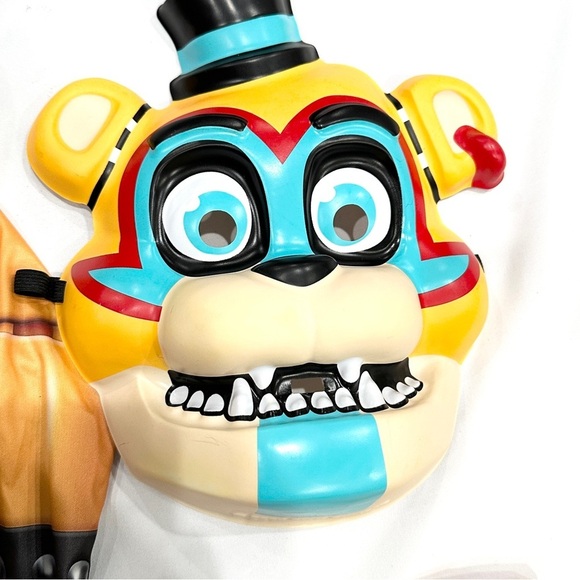 Rubie's Five Nights at Freddy's Security Breach Glamrock Freddy 3pc Kids Costume - Picture 6 of 10